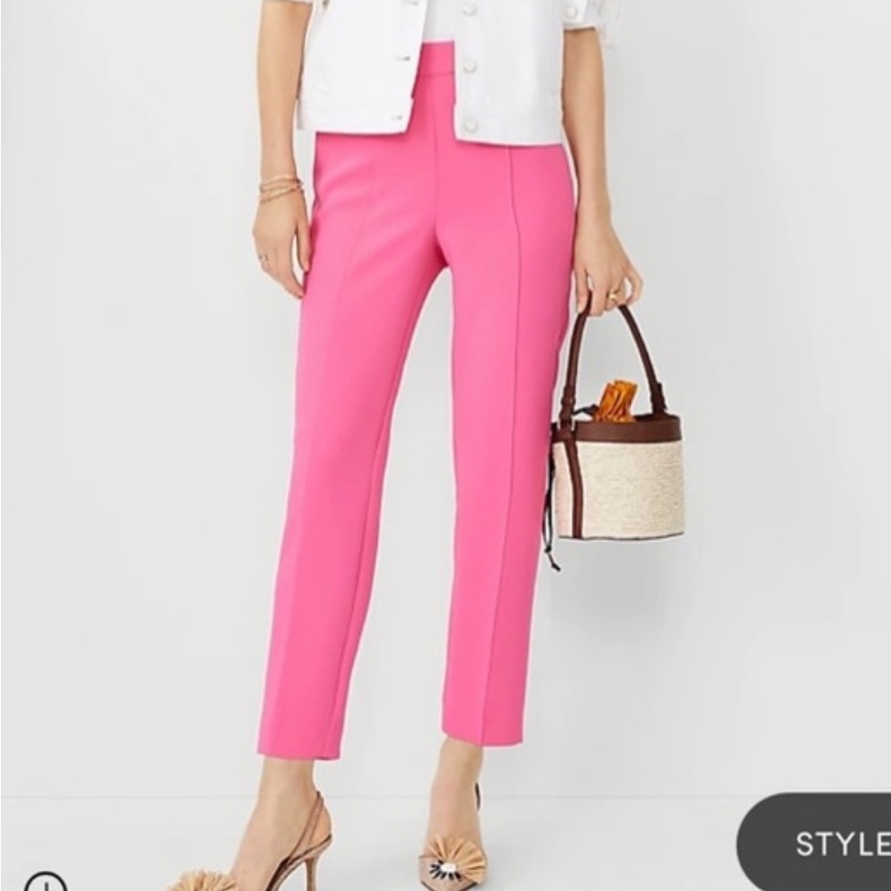 Pink pull on pants nwt